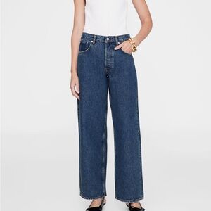 NWT ANINE Bing Manon Jeans in Sea Blue